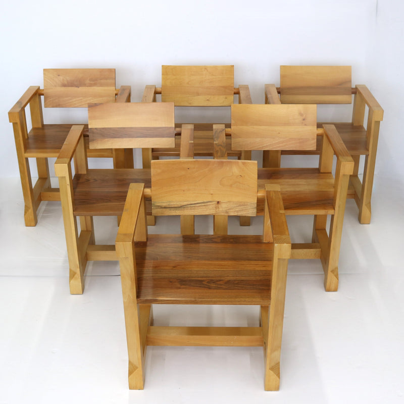 Set of Four Modernist Armchairs