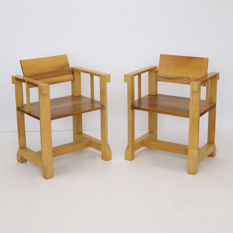 Set of Four Modernist Armchairs