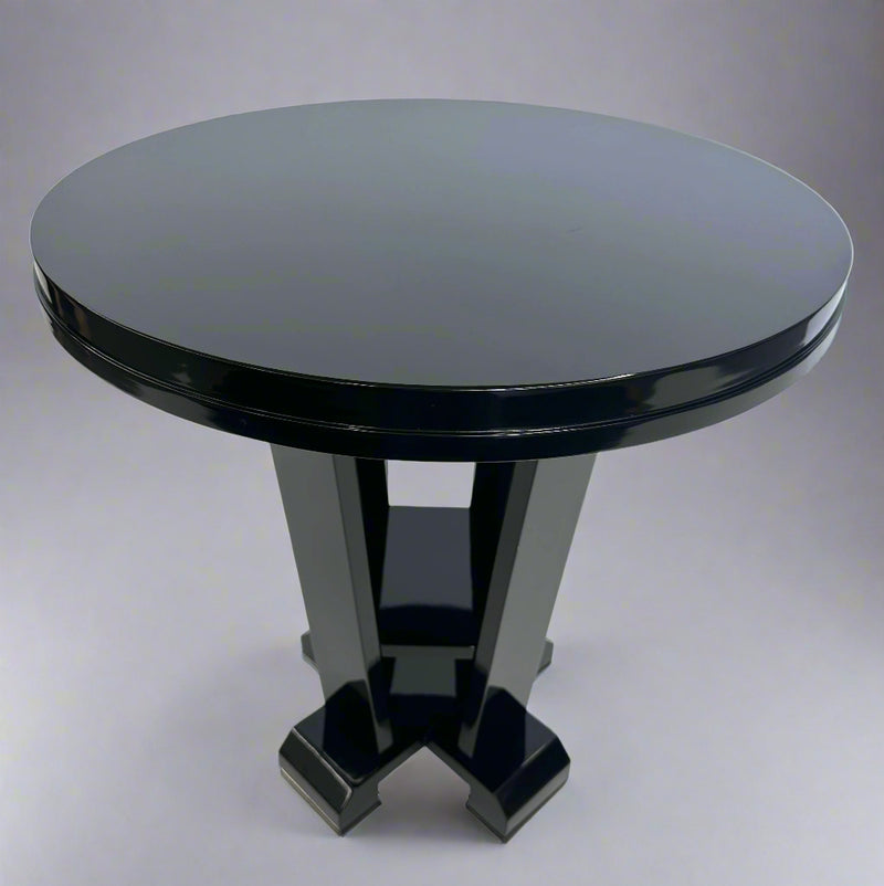 Art Deco style Gueridon Side Table, France, 1990&