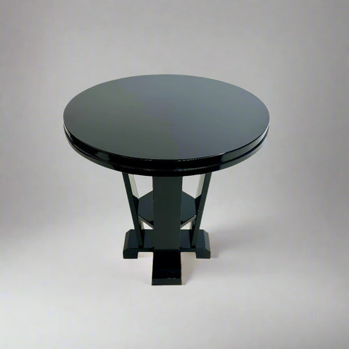 Art Deco style Gueridon Side Table, France, 1990's