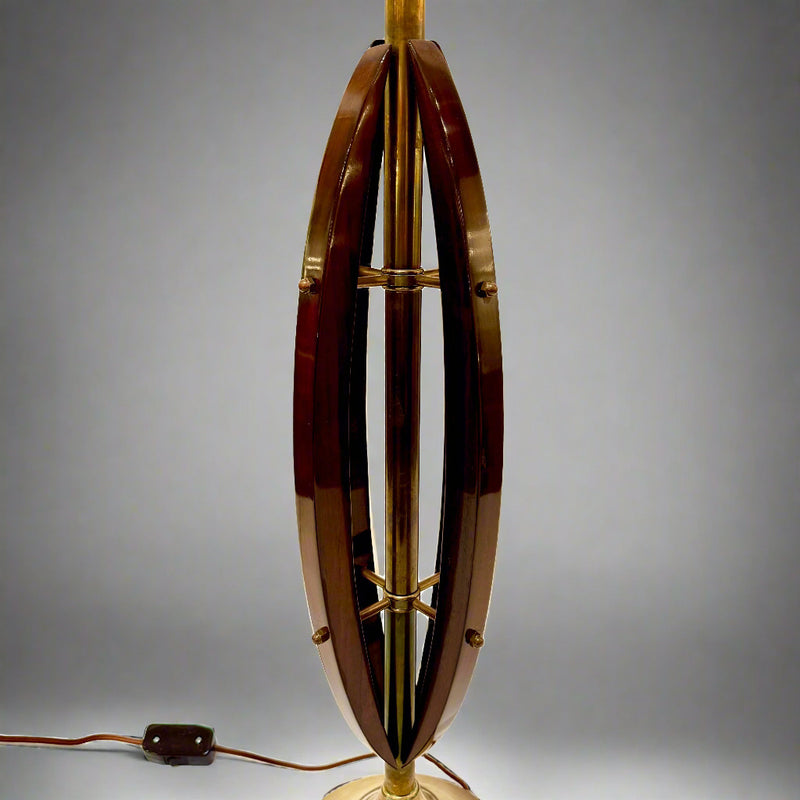 Pair of Modernist Architectural Table Lamps, Italy, 1950&