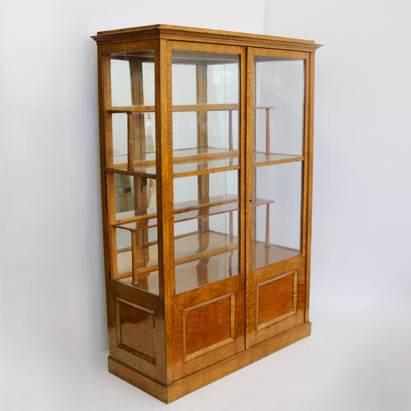 Biedermeier Period Ashwood Vitrine Austria circa 1810