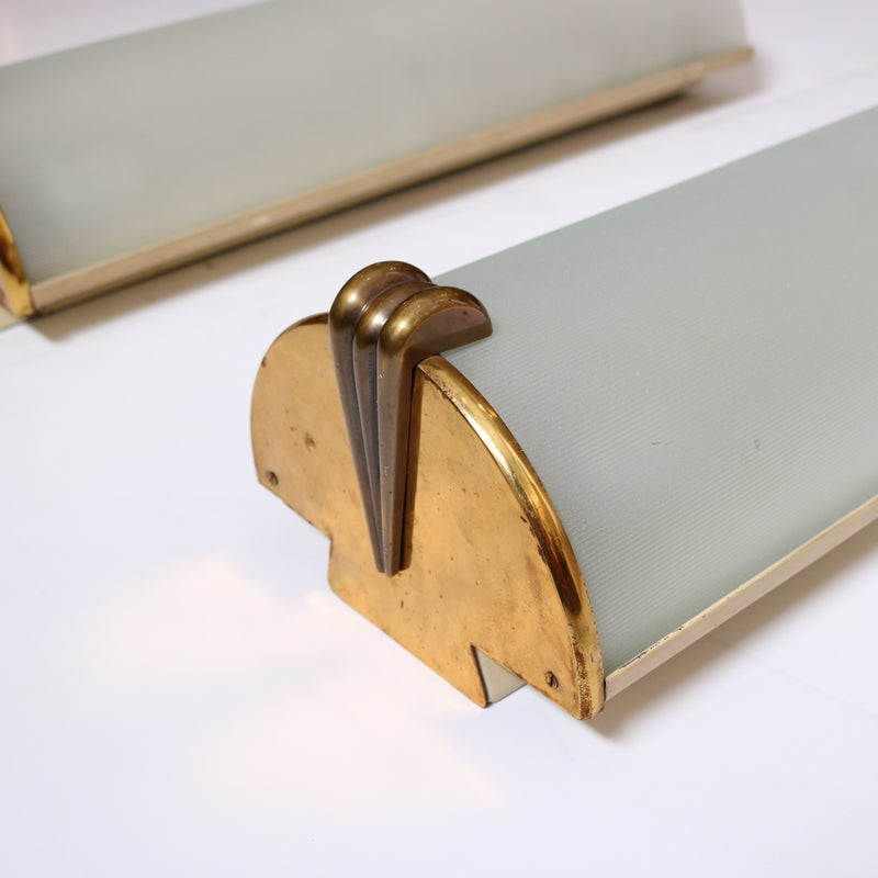 Pair of Art Deco Sconces, France Circa 1930s