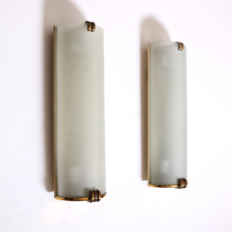 Pair of Art Deco Sconces, France Circa 1930s