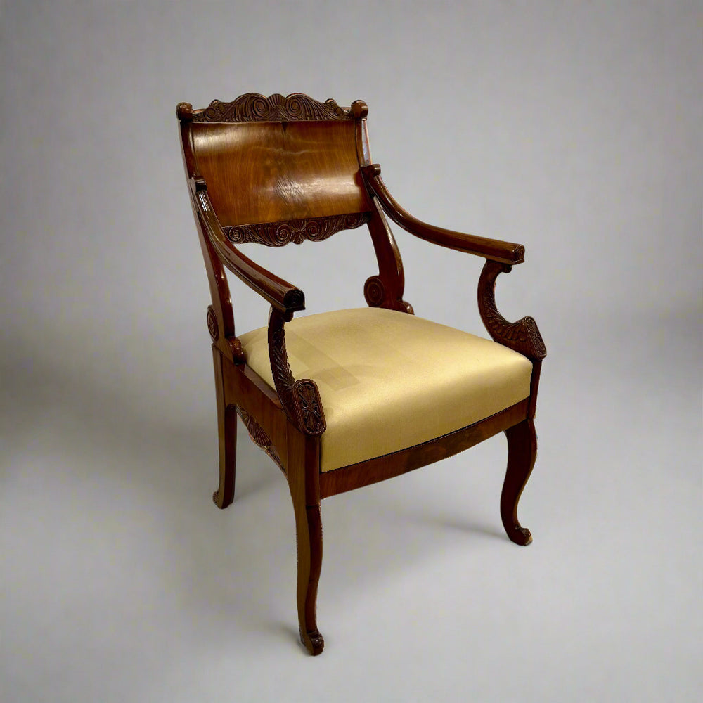 Single Neoclassical Armchair
