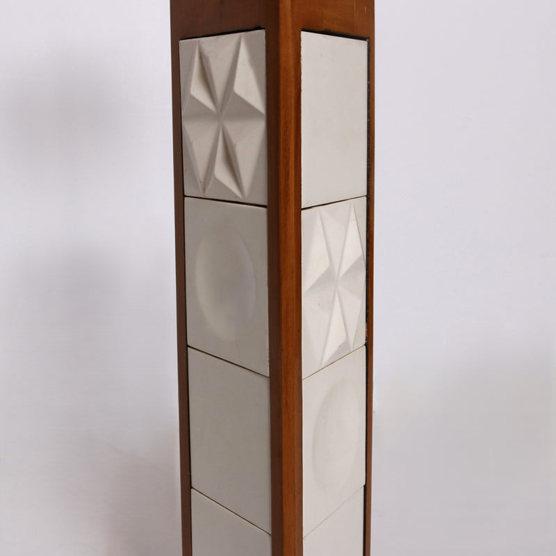 Pair Of George Nelson Modernist Table Lamps