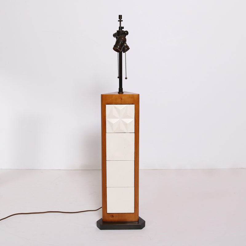 Pair Of George Nelson Modernist Table Lamps