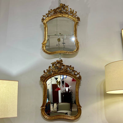 Pair of Baroque Giltwood Frames