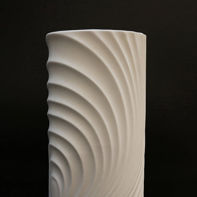 Tall Cylindrical Porcelain Vase by Scherzer