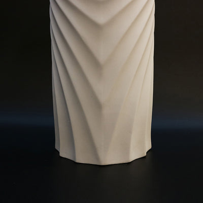 Tall Cylindrical Porcelain Vase by Scherzer