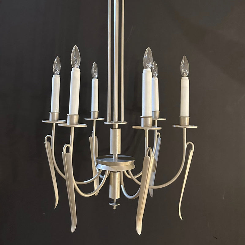 Art Deco Period Eight Arm Chandelier Germany circa 1930