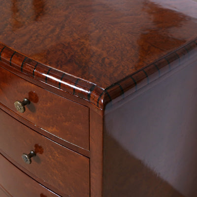 Art Deco Bombe Front Chest