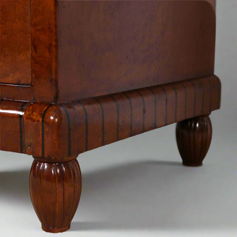 Art Deco Bombe Front Chest