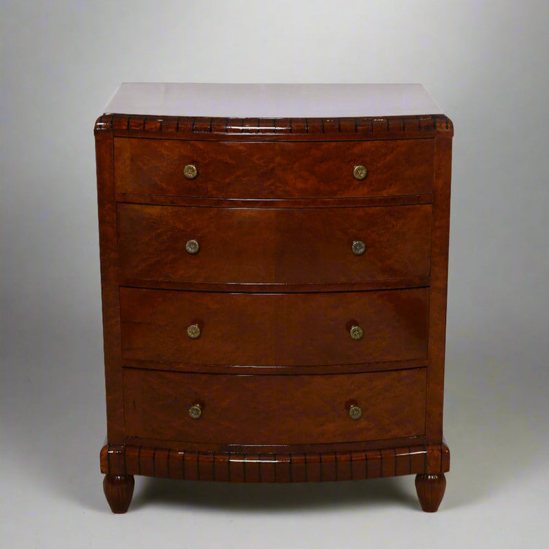 Art Deco Bombe Front Chest