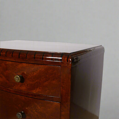 Art Deco Bombe Front Chest