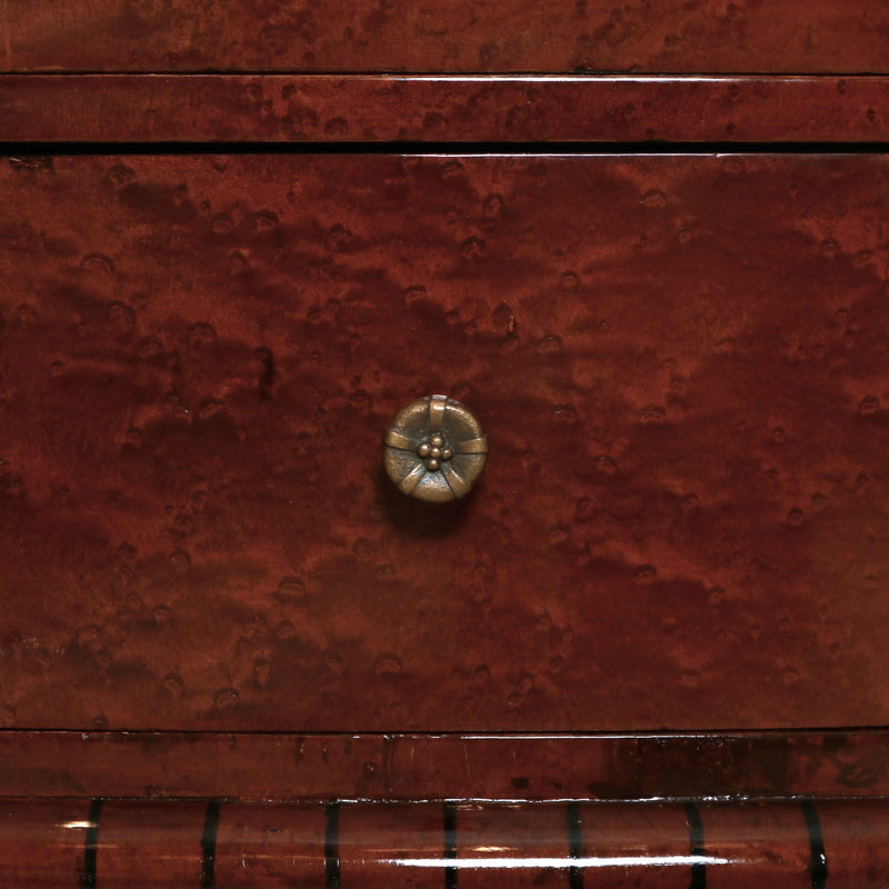 Art Deco Bombe Front Chest