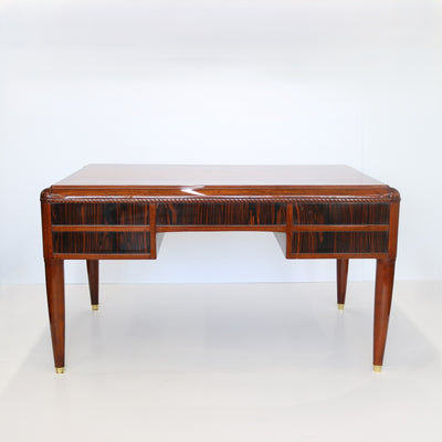 Fine Art Deco Desk with five drawers