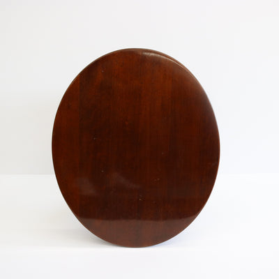 Oval Vienna Secession Two-Tier Table Austria circa 1905