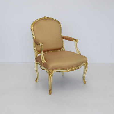 Pair Of Louis XV First Revival Armchairs