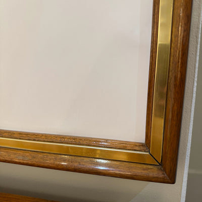 Modernist Mirror Designed By Edward Wormley