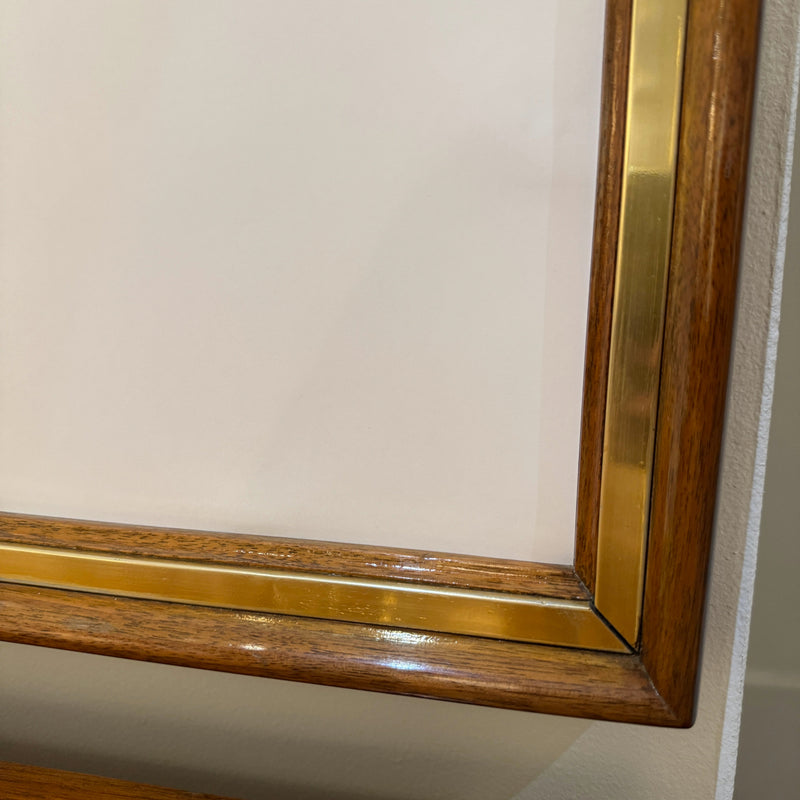 Modernist Mirror Designed By Edward Wormley