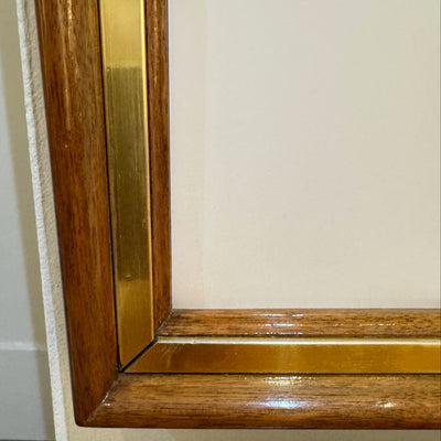 Modernist Mirror Designed By Edward Wormley