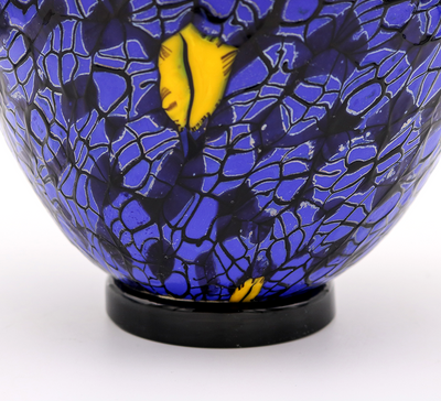 Vittorio Ferro 'Murrina' Murano Glass Vase Italy circa 1960