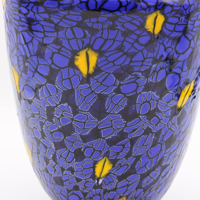 Vittorio Ferro 'Murrina' Murano Glass Vase Italy circa 1960