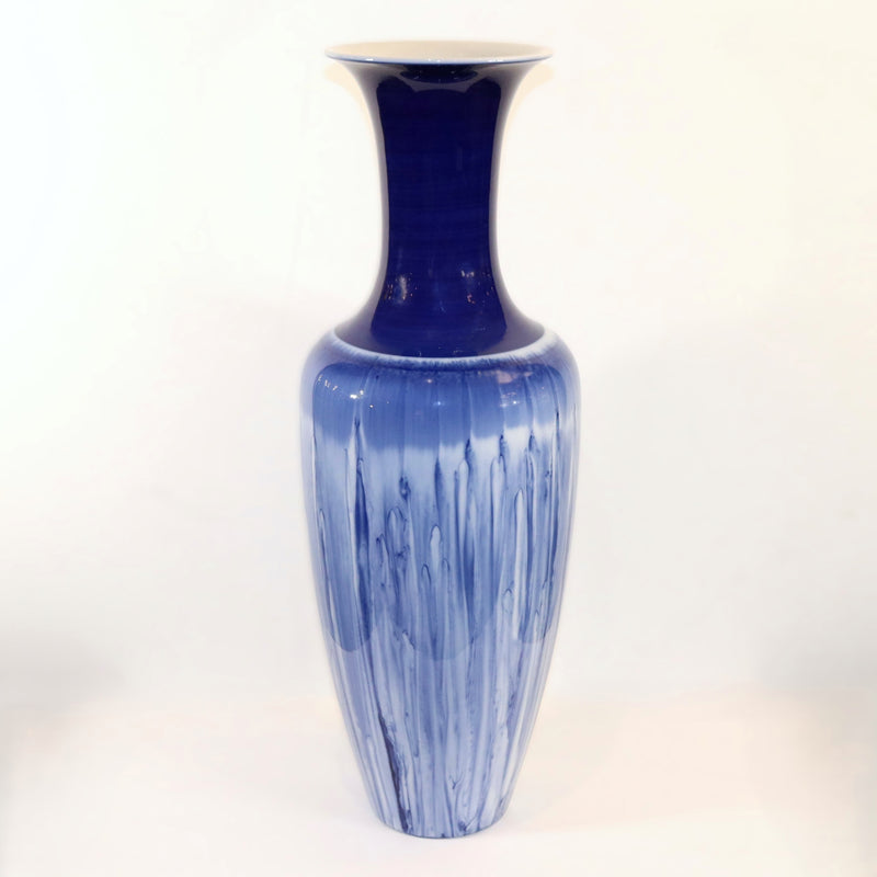 KPM Tall Glazed Porcelain Vase Germany circa 1970