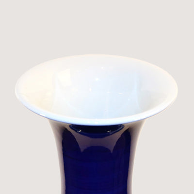 KPM Tall Glazed Porcelain Vase Germany circa 1970