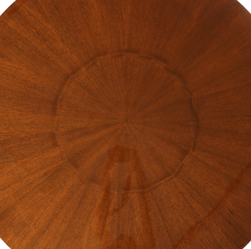 Mahogany Round Side Table France circa 1940