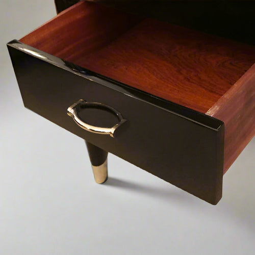 Ebonized Ambassador Desk in the style of De Coene Frères