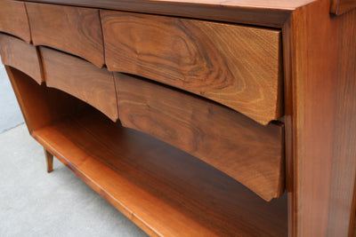 Italian Modernist Double Sided Console