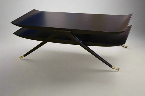 Italian Modernist Two Tier Cocktail Table