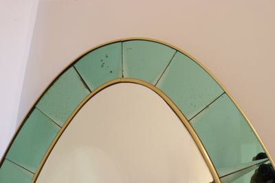 Cristal Arte Large Scale Oval Floor Mirror