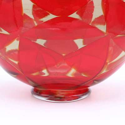 'Intariso' Italian Art Glass Vase by Ercole Barovier