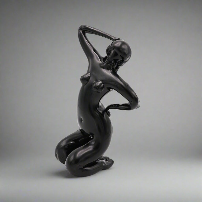 Femal Nude Glass Sculpture Made by Venini & Co.