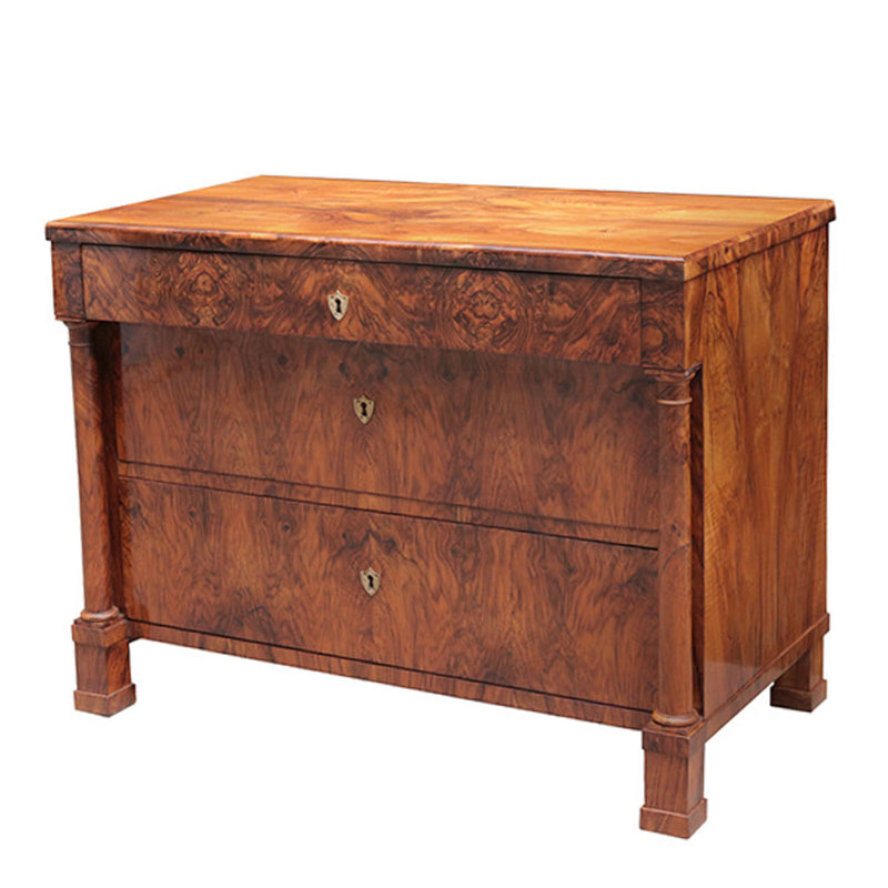 Fine Single Biedermeier Chest of Drawers