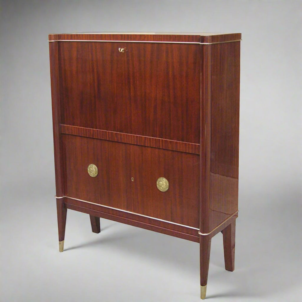 Art Deco Bar Cabinet by De Coene Frères, Belgium 1930