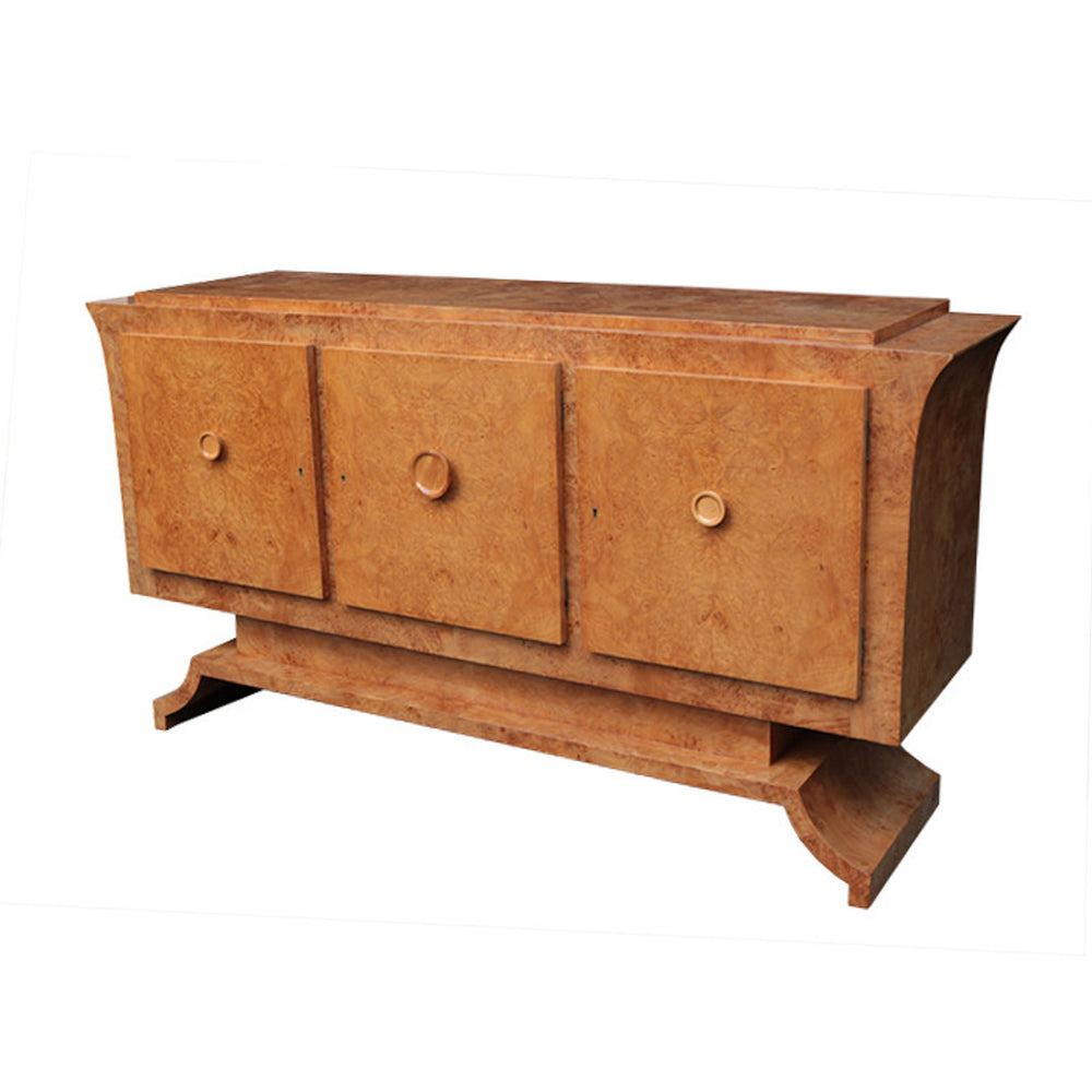 Modernist Three Door Cabinet in Thuja Root