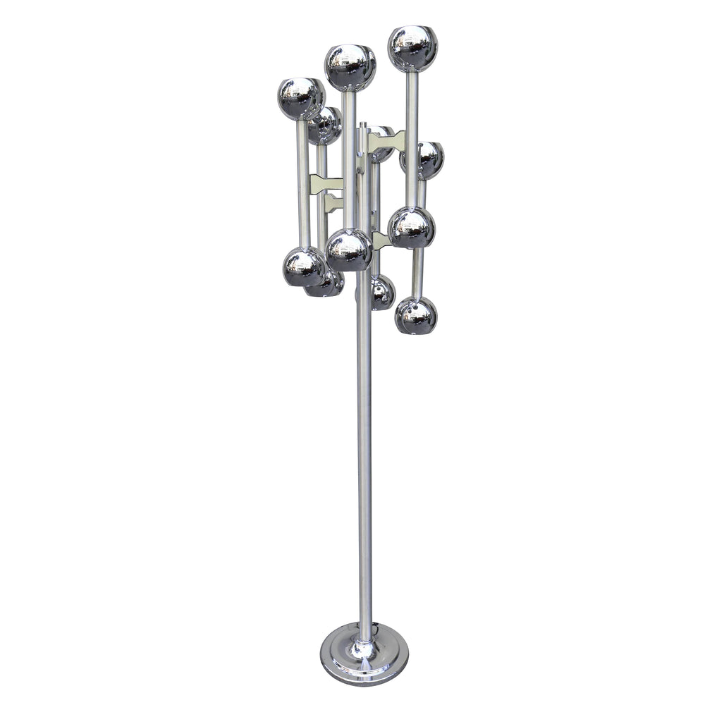 Modernist Twelve Light Floor Lamp