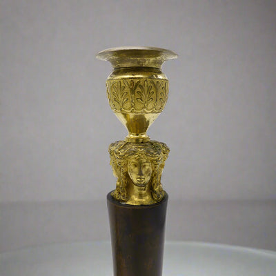 Pair of Empire "Retour d' Egypt" Candlesticks