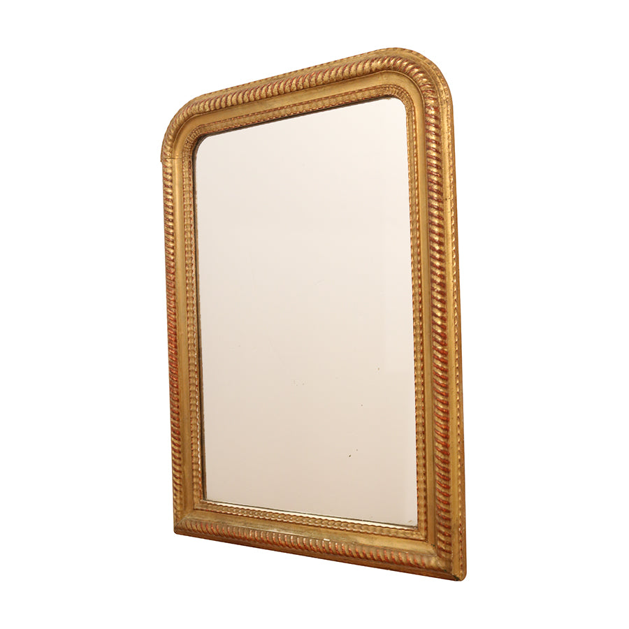 Napoleon III Giltwood Mirror , France Late 19th Century
