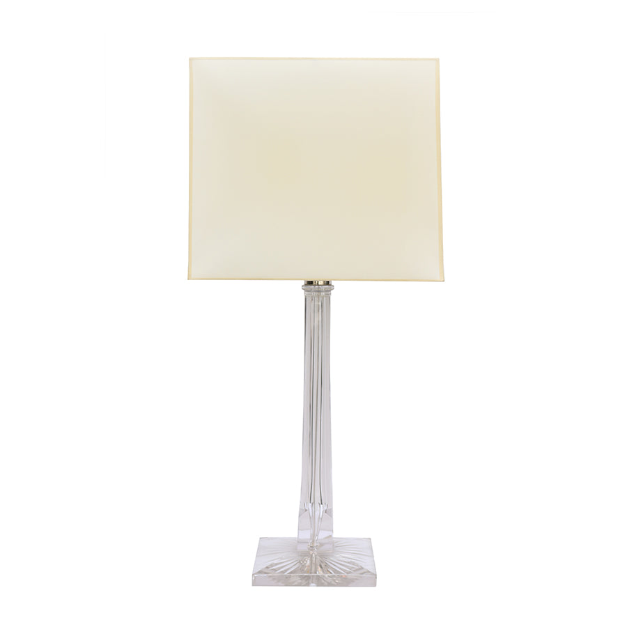 Crystal Glass Table Lamp, Austria circa 1900