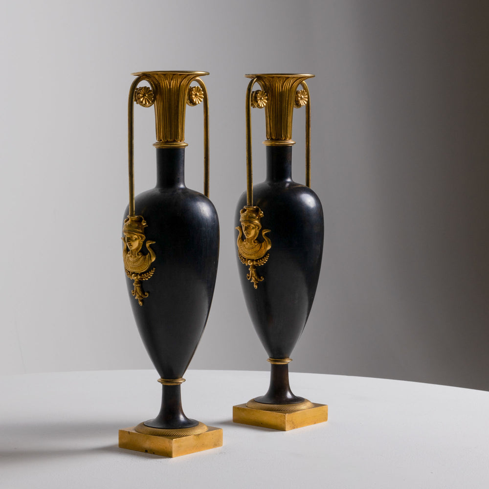 Retour d'Egypte Vases, early 19th Century