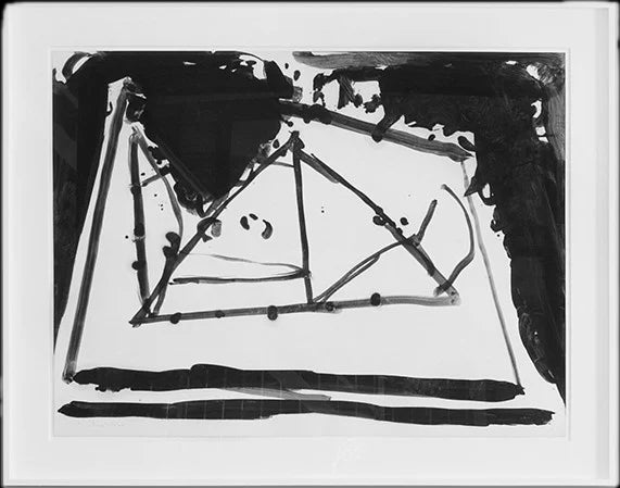Robert Motherwell, Drunk with Turpentine #21, 1979