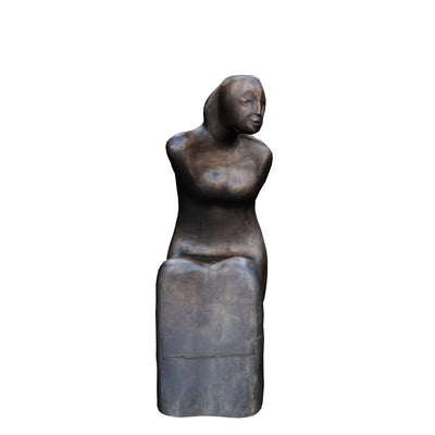 Gianni Aricò (Italy, 1941–2021) Sculptures: "Seated Couple," dated 1973