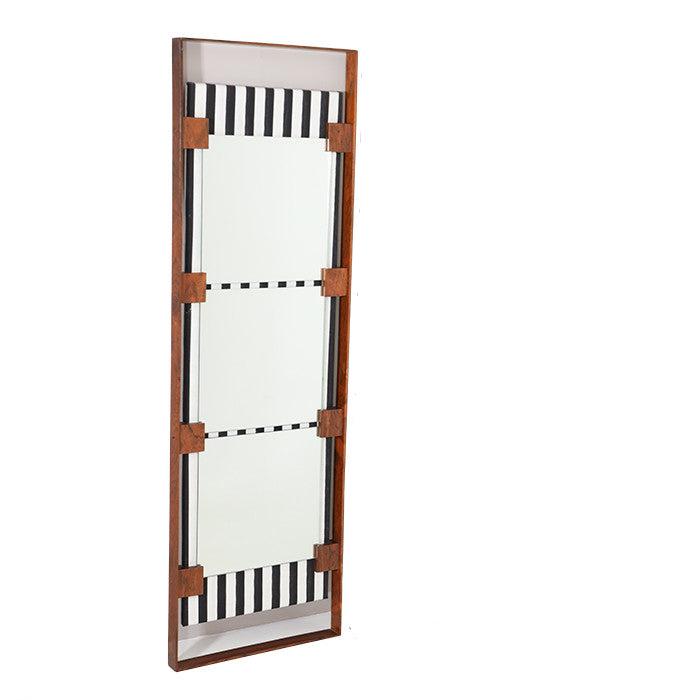 Tall Modernist Italian Mirror
