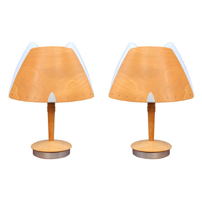 Pair of Italian Modernist Table Lamps
