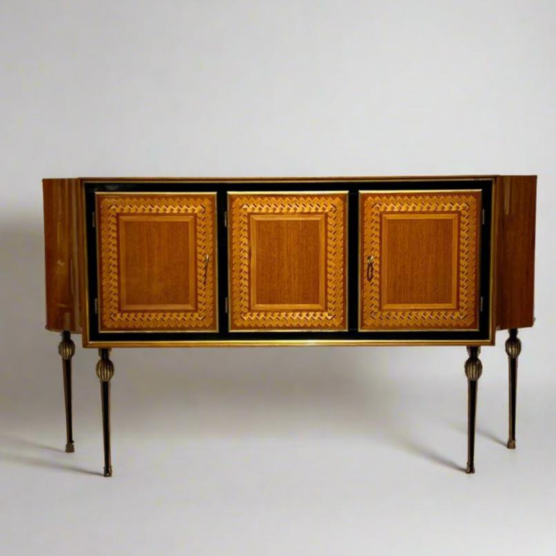 Sideboard by Hans Wauer, Möbelwerkstätte München, Germany, 1950s